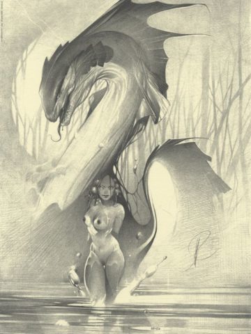 Femme Et Dragon Édition Limitée